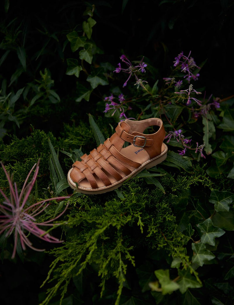 Petit Nord Braided Sandal Sandals Cognac 002