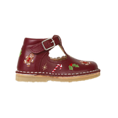 Christmas T-Bar Scallop - Bordeaux