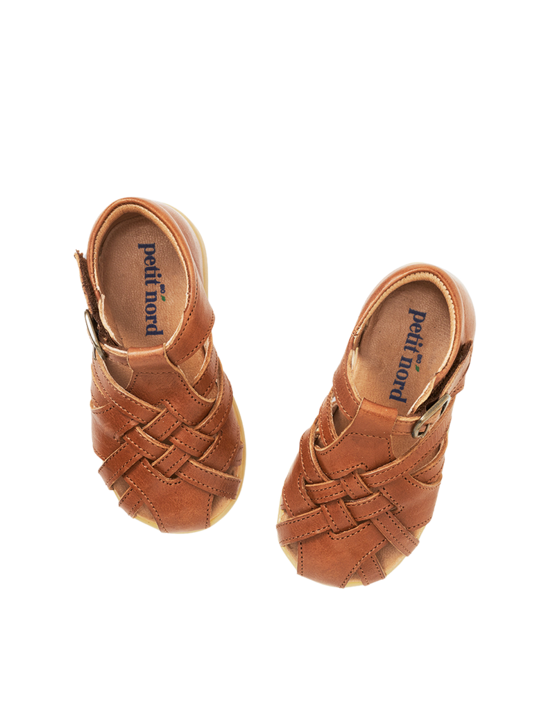 Petit Nord Diamond Starter Sandal Sandals Cognac 002