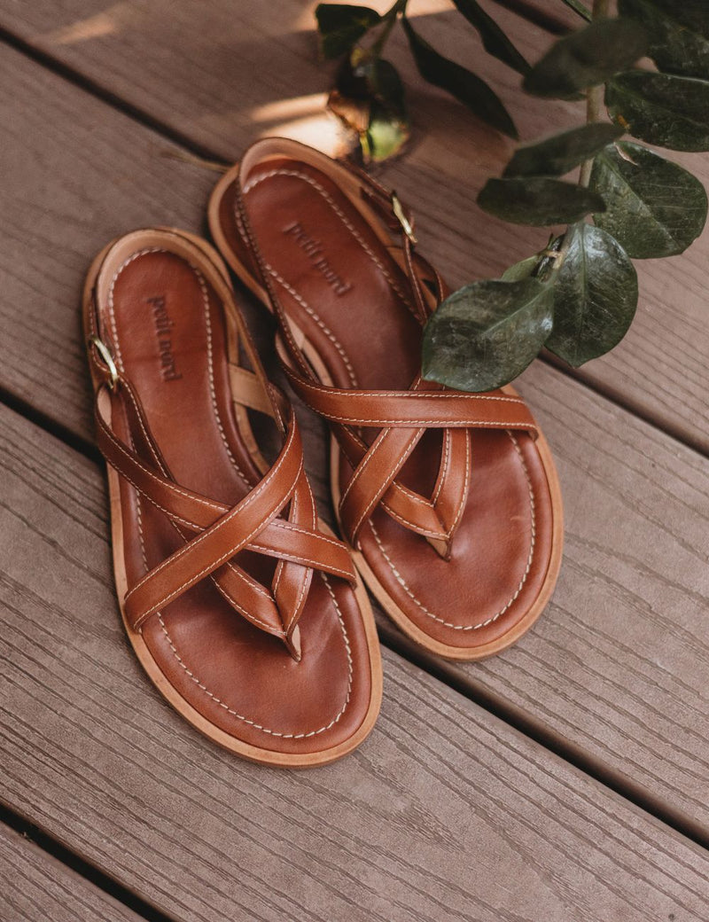 Petit Nord Ella Sandal Women Cognac 002