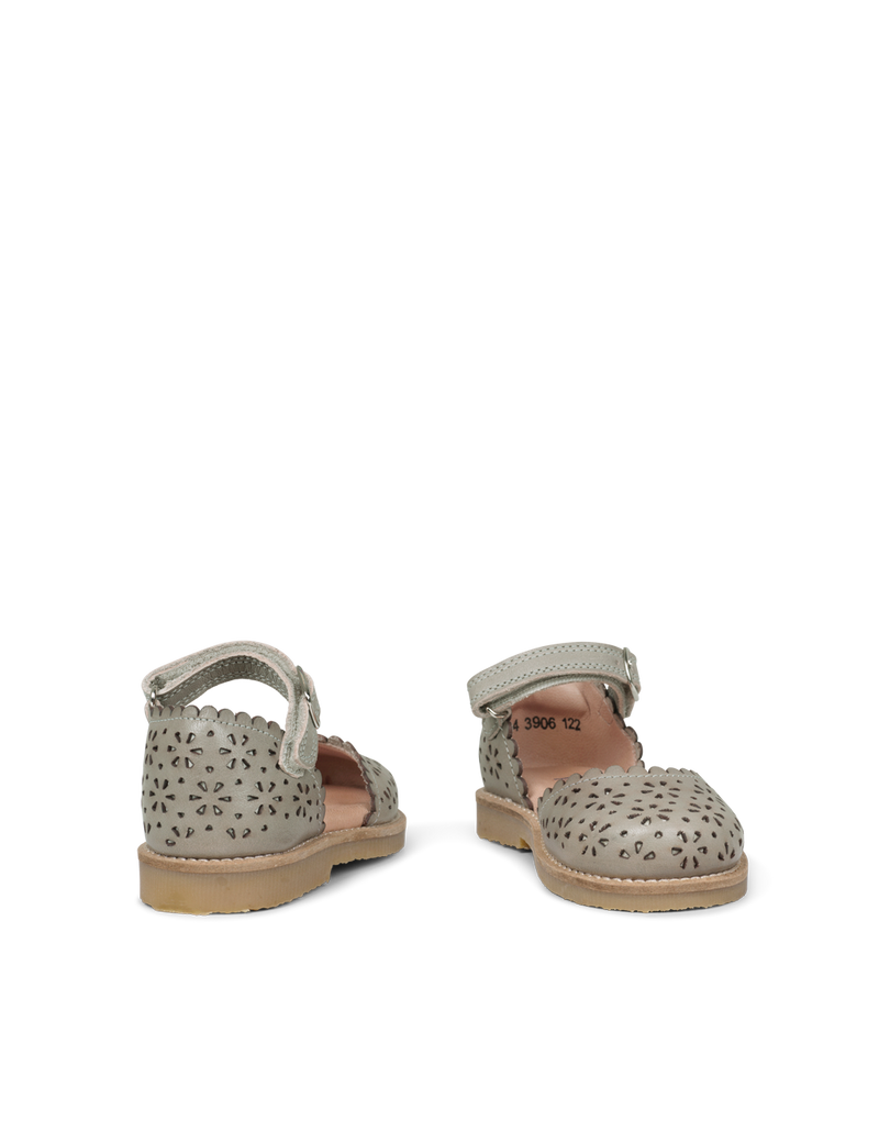 Petit Nord Ladida Flower Sandals Concrete 015