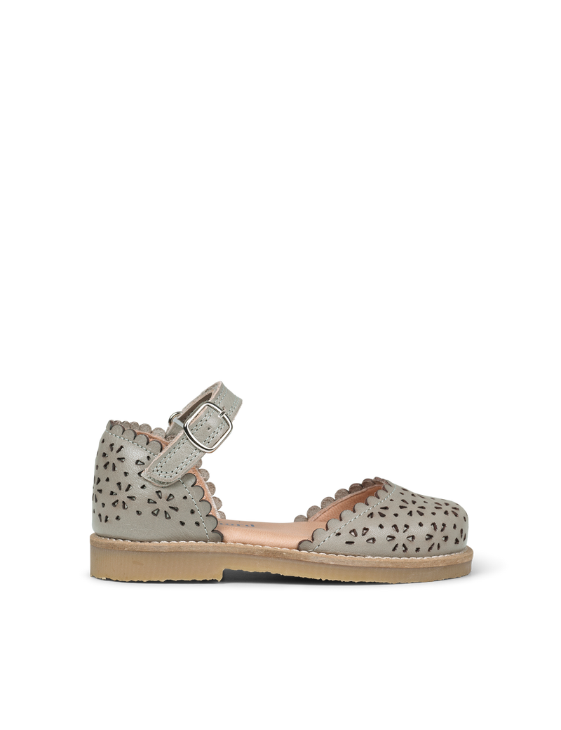 Petit Nord Ladida Flower Sandals Concrete 015