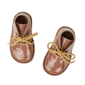 Scallop Boot - Rose Clay Patent