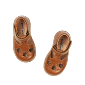 T-Bar Sandal - Cognac