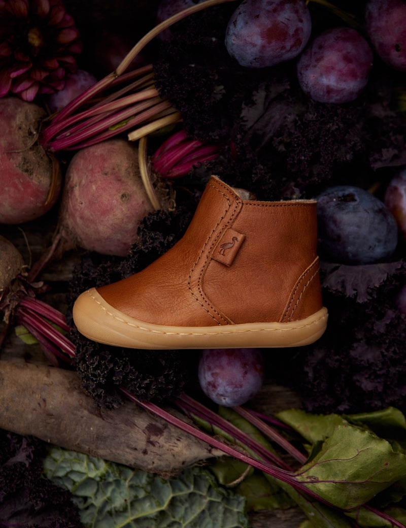 Petit Nord Toasty Bootie Winter Boots Cognac 002